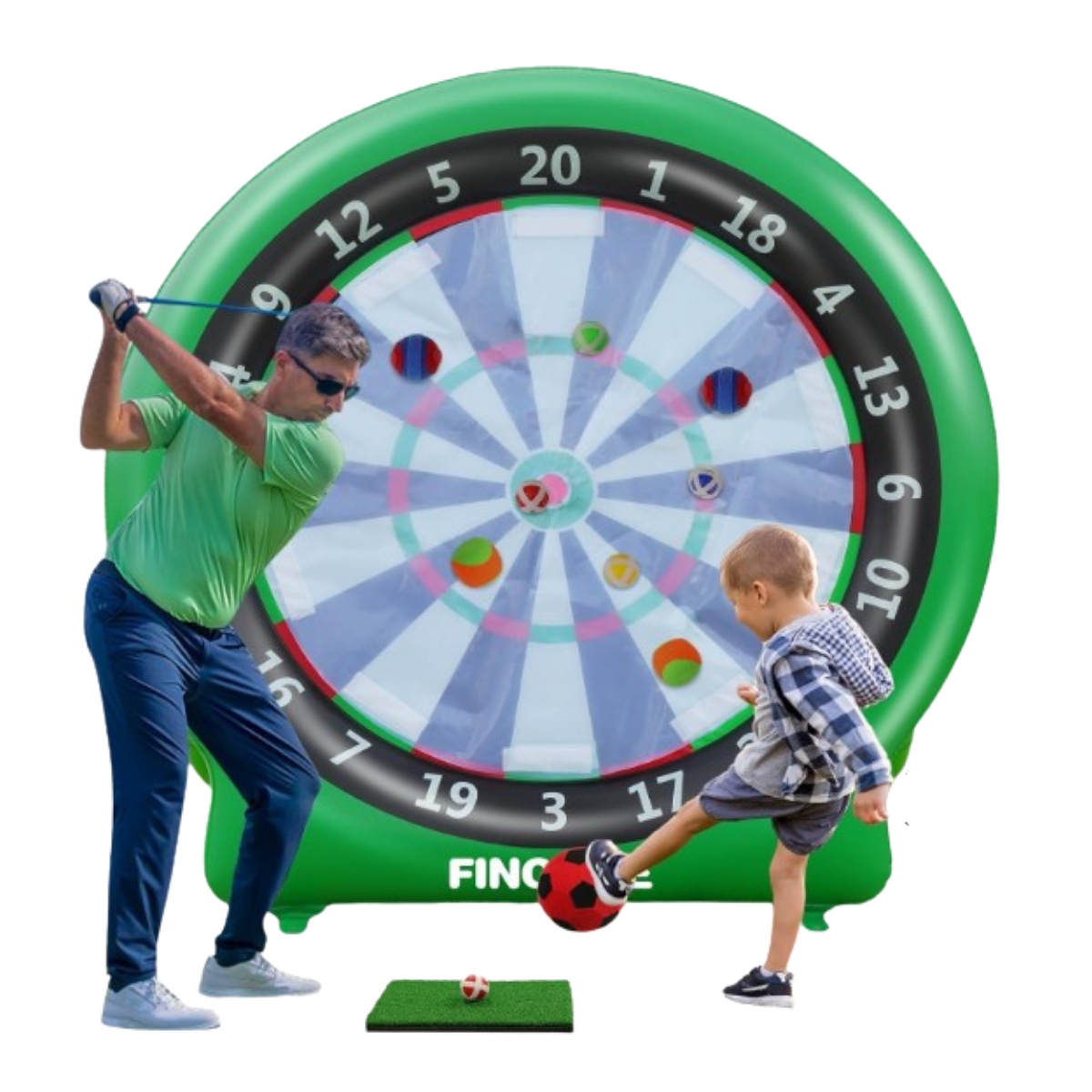 Golf Darts & Soccer Darts Inflatable